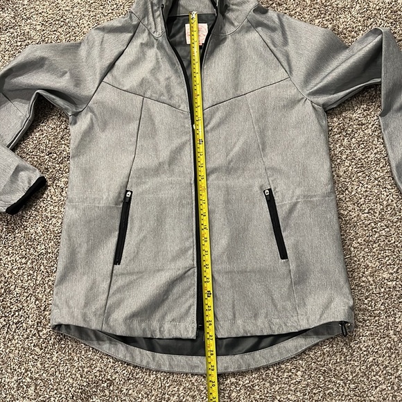 Outdoor Collection By 26 International Gray Jacket with Hood - Picture 8 of 13
